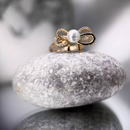 انگشتر نرگس مروارید