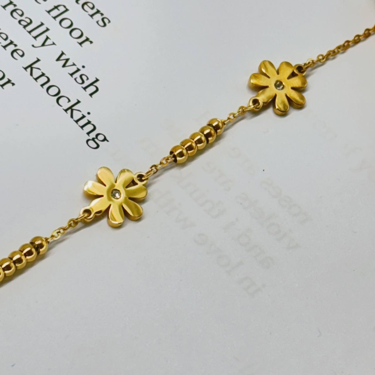 دستبند بهار طلایی - تصویر 2