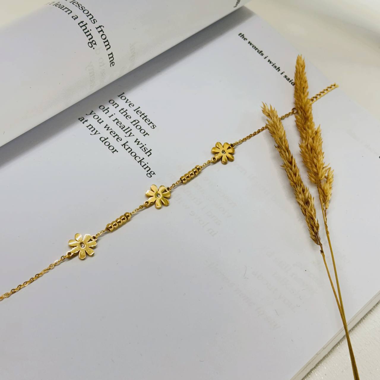 دستبند بهار طلایی