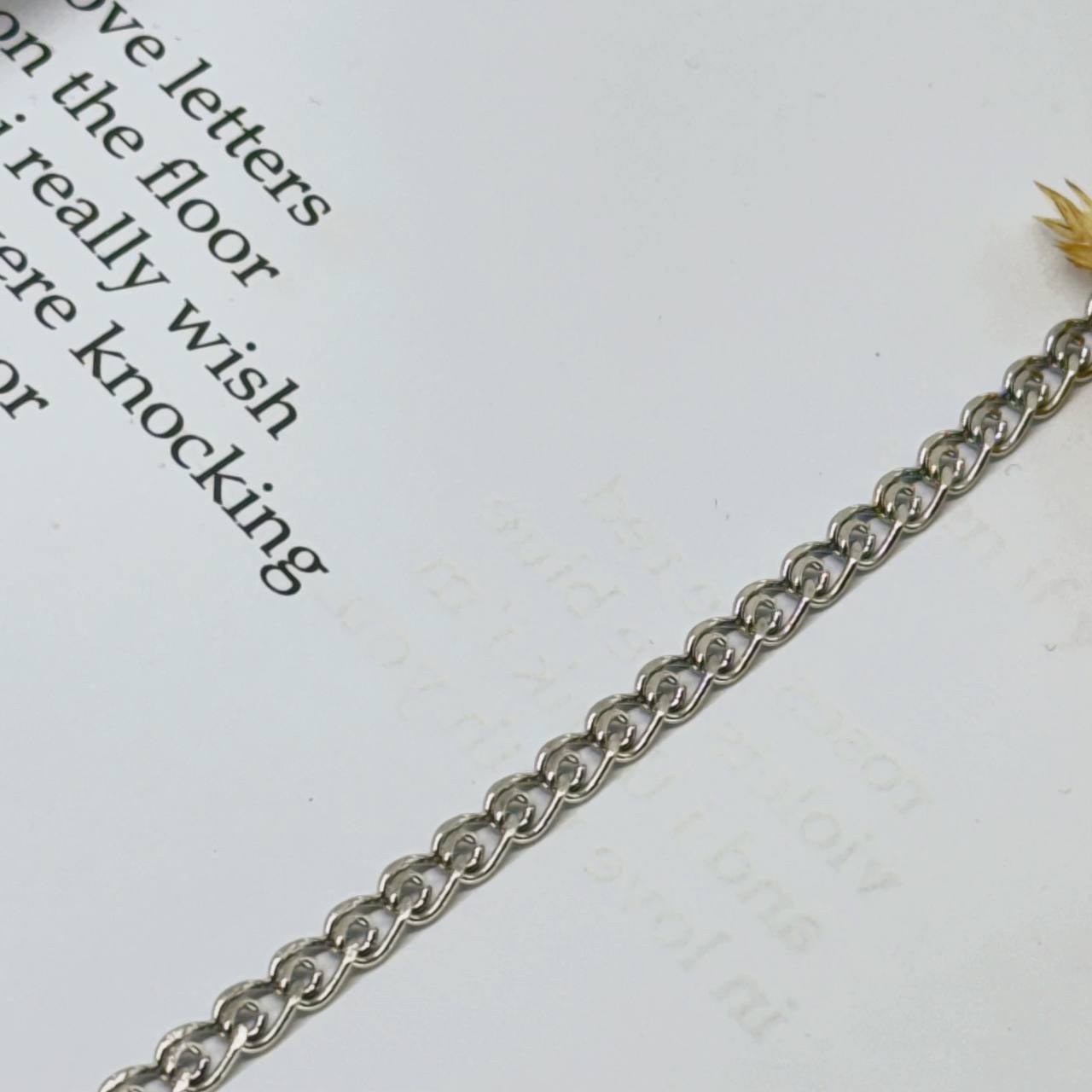 دستبند طرح کارتیر نقره ای - تصویر 2